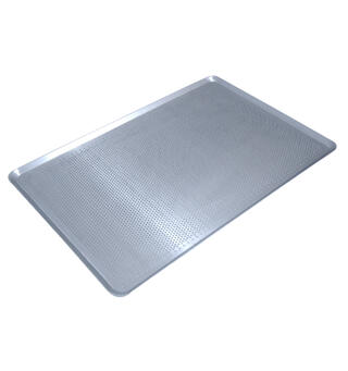 Bakebrett aluminium, perforert BxDxT: 60x40x0,14cm